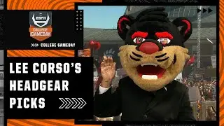 Lee Corso's headgear pick for Tulsa vs. Cincinnati with Nick Lachey | College GameDay