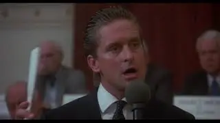 Гордон Гекко Алчность это хорошо Уолл Стрит 1987
