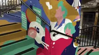Interactive mural coming to Old City stairs