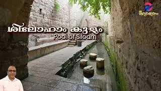 Pool of Siloam | ശിലോഹാം കുളം  | Bible Places | Vox: Evg. Daniel Varghese |