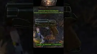 Fallout 4 Next-Gen-Update - Legend&auml;re Waffe - Einfrierend 10mm Automatikpistole #shorts