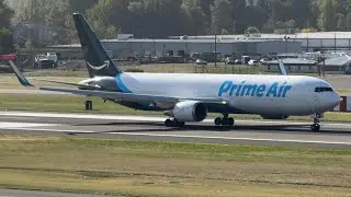 Amazon Air (Atlas Air) Boeing 767-31K(ER)(BDSF) [N1373A] Departing Portland International Airport