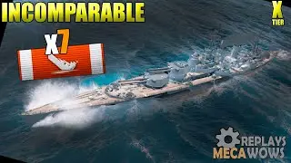 Incomparable 7 Kills & 271k Damage | World of Warships Gameplay 4k