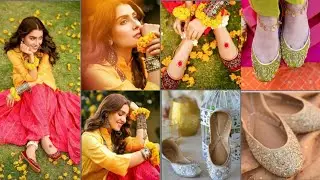 Ayeza Khan Latest  Photo Shoot for Khussa Brand TJK Designs