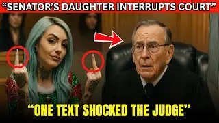 Senator's Daughter Texts Dad During DUI Trial&mdash;Judge's Shocking Response Changes Her Life Forever