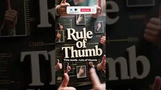 The Shocking History Behind &ldquo;Rule of thumb&rdquo;!  #Englishidiom #idiomsexplained  #idioms
