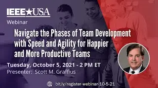Webinar: Navigate the Phases of Team Development With Speed & Agility - 5 October 2021