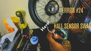 Project EB7 - Error 24 Hall Sensor repair for Electric Bikes!