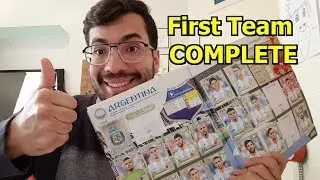 FIRST TEAM COMPLETE PANINI STICKER ALBUM GOLD EDITION | Stickers Russia 2018 Collection