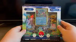 Pokemon Go Squirtle Pin Collection Box Opening