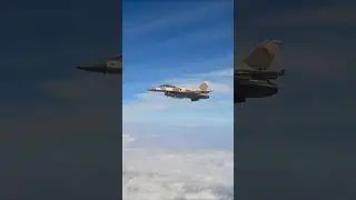 Ohio ANG KC-135 refuels Moroccan F-16s during African Lion 2025, Marrakesh, May 13, 2025.