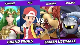 Pearl Two GRAND FINALS - Wataru & Metara Vs. Kameme & Neo - Smash Ultimate - SSBU