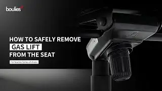 How to Remove a Chair Gas Lift, Tilt Mechanism & Wheelbase &mdash; No Tools Required