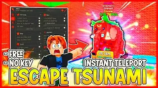NUEVO SCRIPT PARA ESCAPA DEL TSUNAMI POR BRAINROTS | DESTRUYE EL TSUNAMI | ROBLOX SCRIPT DELTA