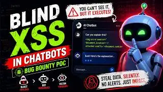 Blind XSS in Chatbots | Bug Bounty Poc