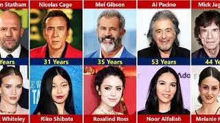 Biggest Age Gaps Between Hollywood Actors And Their Wives