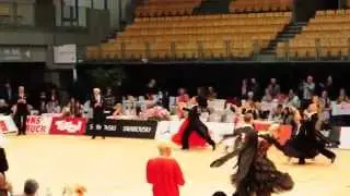 World Professional 10 Dance - Innsbruck 18.10.2014 - Wojciech Rozwałka i Dominika Dul - WW