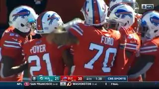 Micah Hyde Returns Onside Kick For Touchdown | Dolphins vs. Bills | NFL