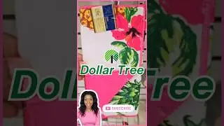 Pink Dollar Tree Finds 🌺| Hawaiian Floral Drying Mat | Asha Washington #hawaii #dollartree #hawaiian