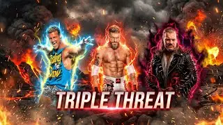 Dolph Ziggler vs Chris Jericho vs Edge | Epic Triple Threat Match | WWE 2K25