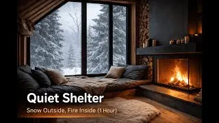 Quiet Shelter &mdash; Snow Outside, Fire Inside (1 Hour)