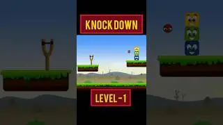 Knock Down Level 1 Trick To Solve🥳🥳 #games #gaming #shorts