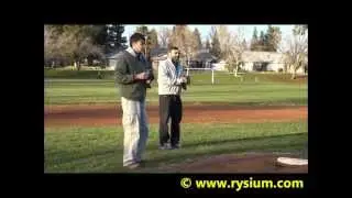 ACME TROOPER 4x4 SCT racing at baseball field.