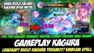 TIPS PRO HERO KAGURA TERBARU + FULL COMBO KAGURA❗BUILD KAGURA TERSAKIT❗GAMEPLAY KAGURA JADE BLOSSOM