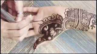 Beautiful peacock mehndi design/Indian mehndi design /latest mehndi design/peacock mehndi design 