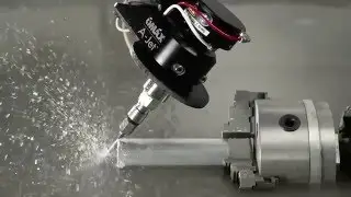 OMAX&reg; Rotary Axis Abrasive Waterjet Accessory