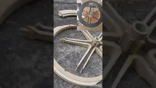 Ancient Assyrian chariot wheel