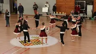 Final del Campionat de Catalunya de Punts Lliures. Colla Aires Gironins, 2a Sardana