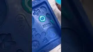 I tried a different way of making soap not my best but still love it 🩷🩷