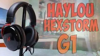HAYLOU HexStorm G1 Обзор проводных игровых наушников со звуком 7.1