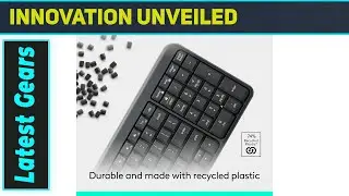 Logitech K250 Bluetooth Keyboard Best Compact Wireless Keyboard with Numpad