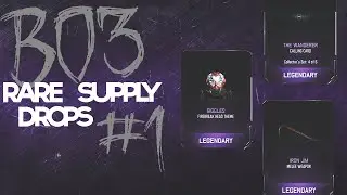 Black Ops 3- Supply Drop Opening #1 - Almost 1K Cryptokeys!