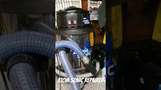 Atom Sonic Gutter Vac Repaired After Motor Burnout | 2025