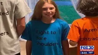 Mom's silent protest over school's dress code