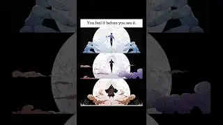 You feel it before you see it.