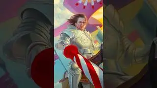 Sir Lancelot Original Painting by Alan Pollack #collectorarthouse #sorcerytcg