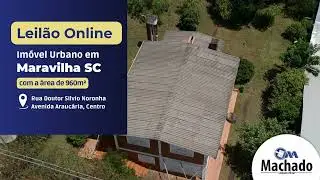 Leil&atilde;o Online Im&oacute;vel Urbano em Maravilha SC Rua Doutor Silvio Noronha Avenida Arauc&aacute;ria