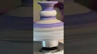Making Pottery Cake Stand Upside Down Ep. 32