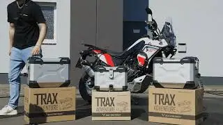 Sw-Motech aluminum top and side cases Trax Adventure Yamaha Tenere 700