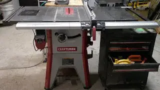 Slight tablesaw restoration