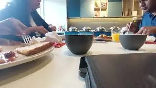Eating at Canberra on a holiday