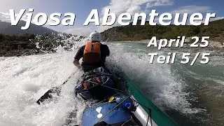 Vjosa | 5/5 | April 25 | Wildfluss-Abenteuer | Kanu-Tour |