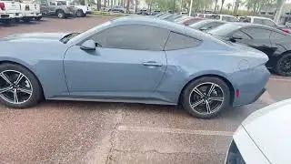 2025 Vapor Blue Mustang head Turing color with the performance to match!!