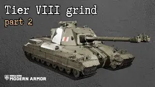 Brytyjskie dwulufowce: tier 8, części 2. World of Tanks Modern Armor
