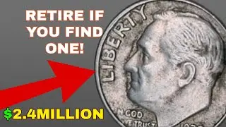 Top 5 MOST Valuable Roosevelt Dimes WORTH BIG MONEY | Could YOU Find a Million Dollar Coin?