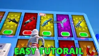 CHROME MINIGUN LOCATIONS | CRAZY 1V1 FFA - ALL GUNS & RIDES Fortnite 3256-2350-0756